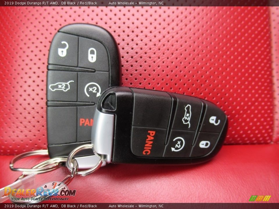 2019 Dodge Durango R/T AWD DB Black / Red/Black Photo #20