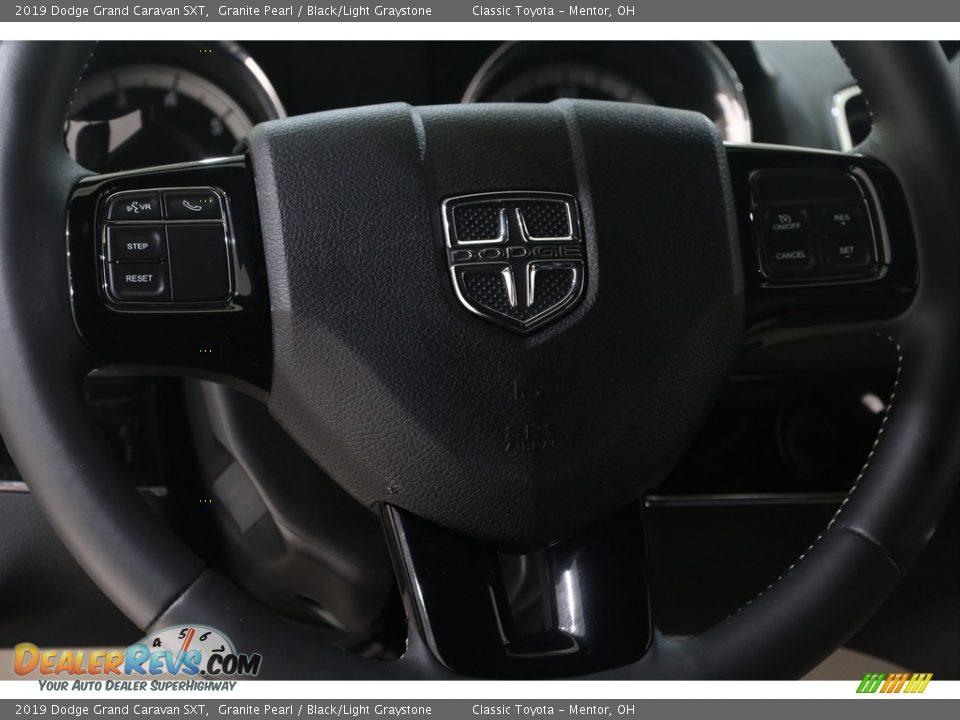 2019 Dodge Grand Caravan SXT Granite Pearl / Black/Light Graystone Photo #7