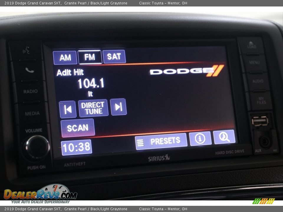 2019 Dodge Grand Caravan SXT Granite Pearl / Black/Light Graystone Photo #11