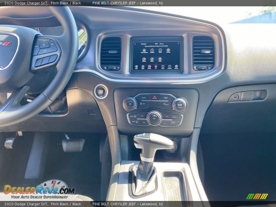 2020 Dodge Charger SXT Pitch Black / Black Photo #11