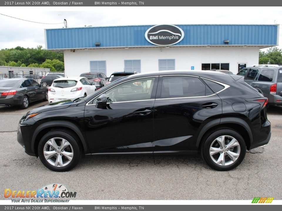 2017 Lexus NX 200t AWD Obsidian / Flaxen Photo #2