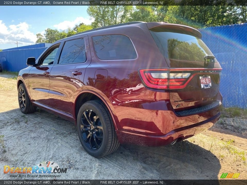 2020 Dodge Durango GT AWD Octane Red Pearl / Black Photo #5