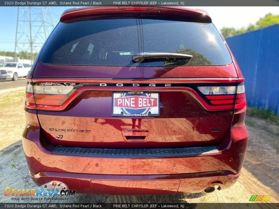 2020 Dodge Durango GT AWD Octane Red Pearl / Black Photo #6