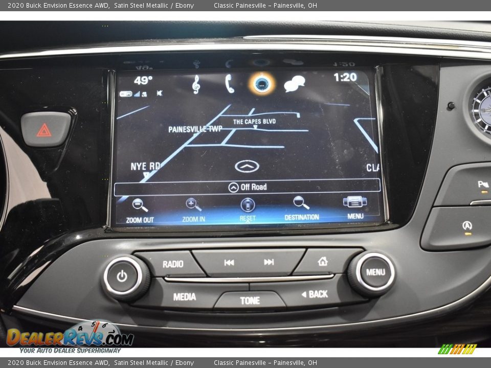 2020 Buick Envision Essence AWD Satin Steel Metallic / Ebony Photo #10