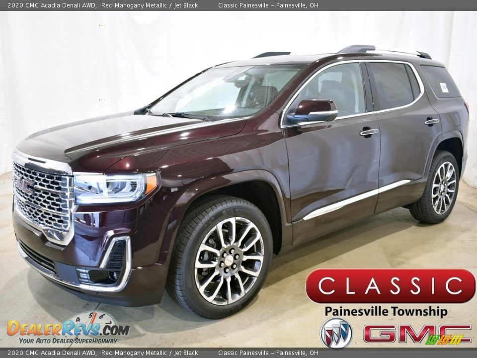 2020 GMC Acadia Denali AWD Red Mahogany Metallic / Jet Black Photo #1
