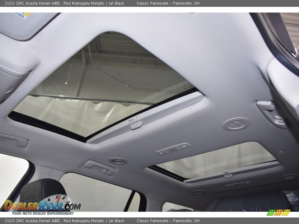 2020 GMC Acadia Denali AWD Red Mahogany Metallic / Jet Black Photo #6