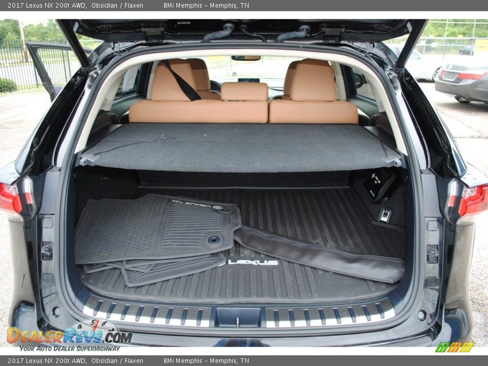 2017 Lexus NX 200t AWD Obsidian / Flaxen Photo #27