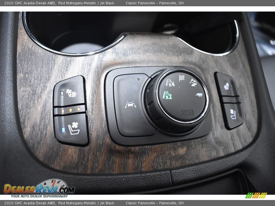 2020 GMC Acadia Denali AWD Red Mahogany Metallic / Jet Black Photo #12