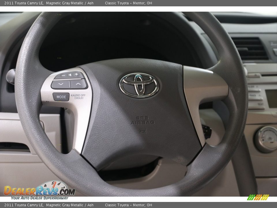 2011 Toyota Camry LE Magnetic Gray Metallic / Ash Photo #7