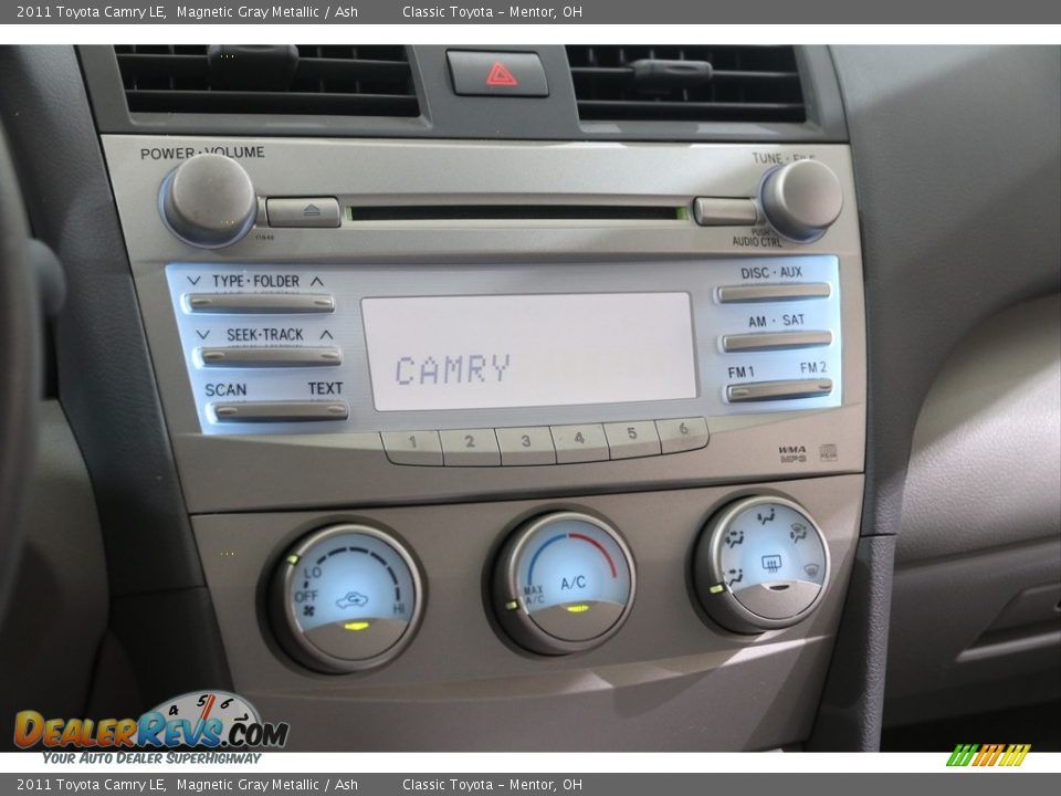 2011 Toyota Camry LE Magnetic Gray Metallic / Ash Photo #9