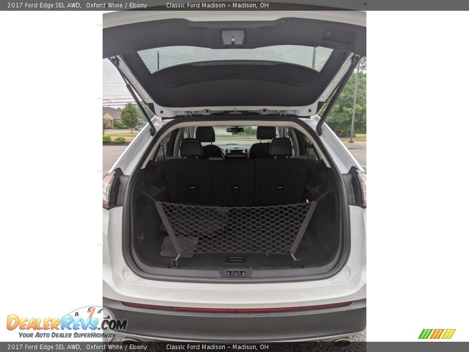 2017 Ford Edge SEL AWD Oxford White / Ebony Photo #4