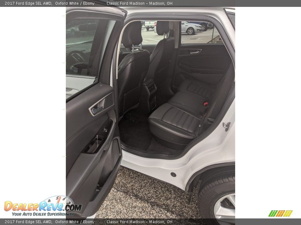 2017 Ford Edge SEL AWD Oxford White / Ebony Photo #5