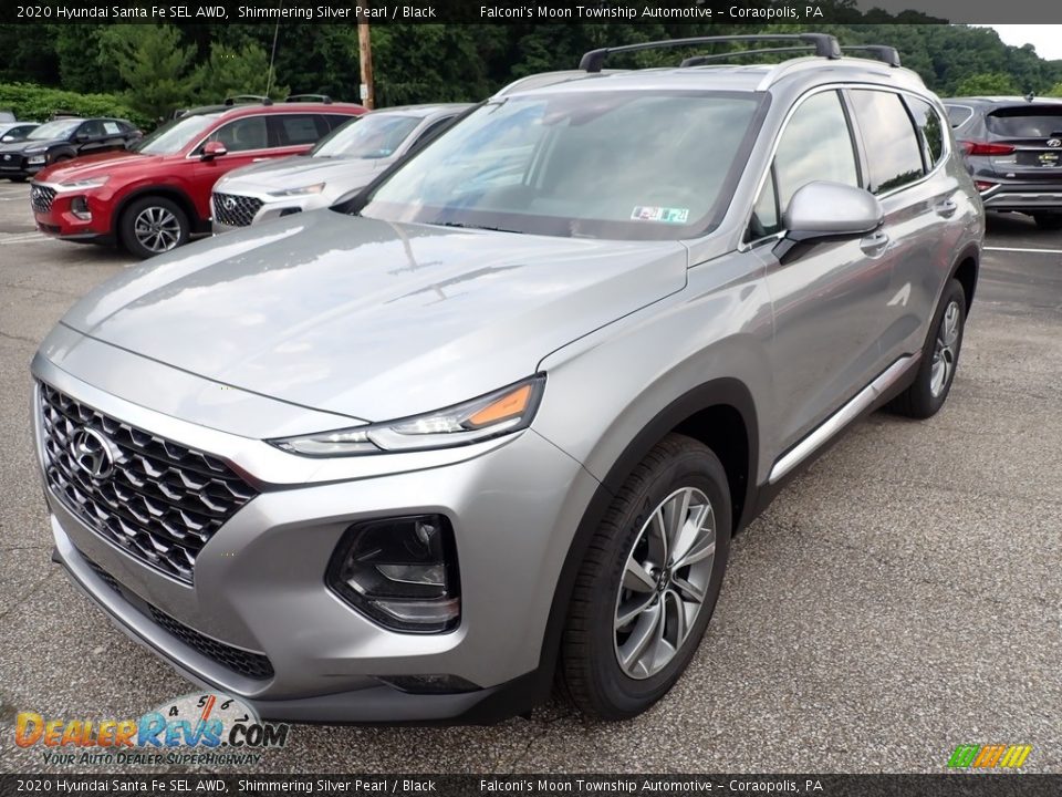 2020 Hyundai Santa Fe SEL AWD Shimmering Silver Pearl / Black Photo #5