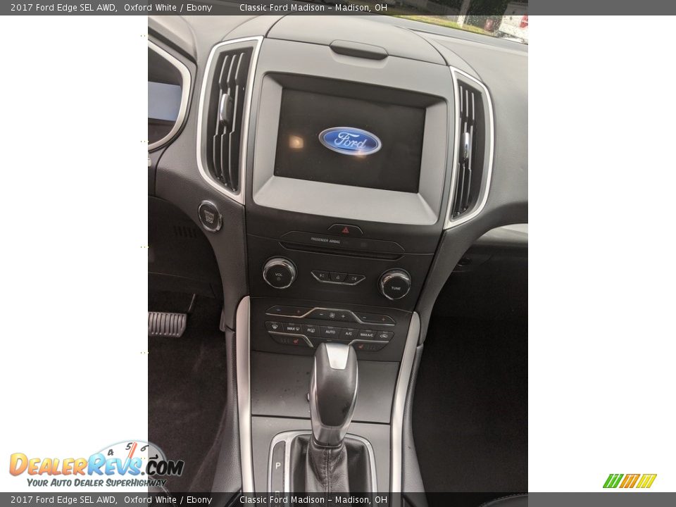2017 Ford Edge SEL AWD Oxford White / Ebony Photo #8