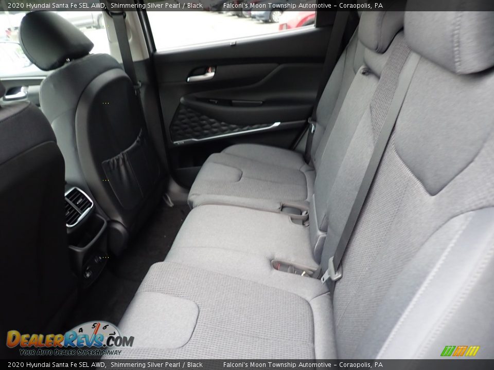 2020 Hyundai Santa Fe SEL AWD Shimmering Silver Pearl / Black Photo #8