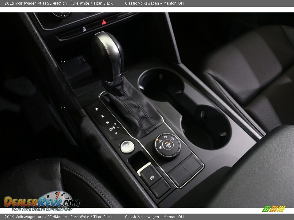 2019 Volkswagen Atlas SE 4Motion Pure White / Titan Black Photo #13