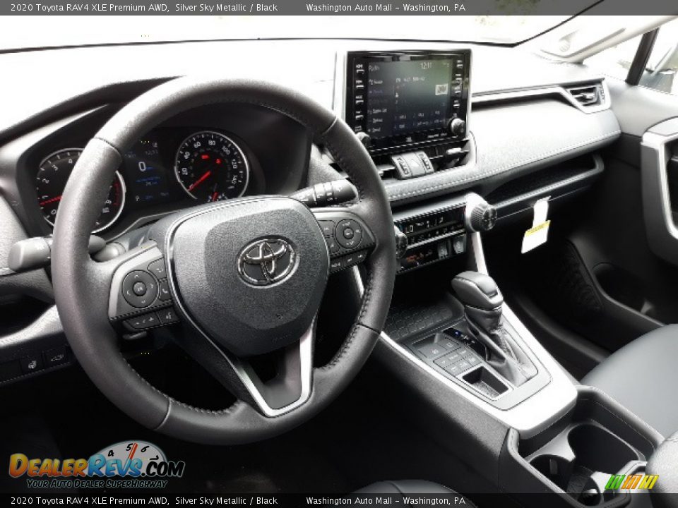 2020 Toyota RAV4 XLE Premium AWD Silver Sky Metallic / Black Photo #3