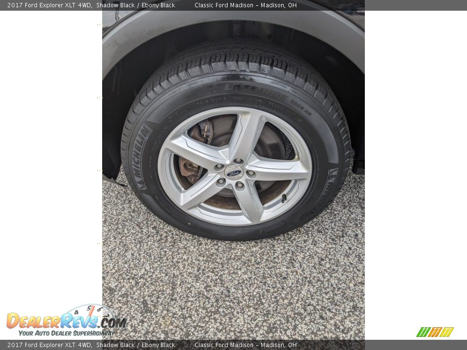 2017 Ford Explorer XLT 4WD Shadow Black / Ebony Black Photo #3