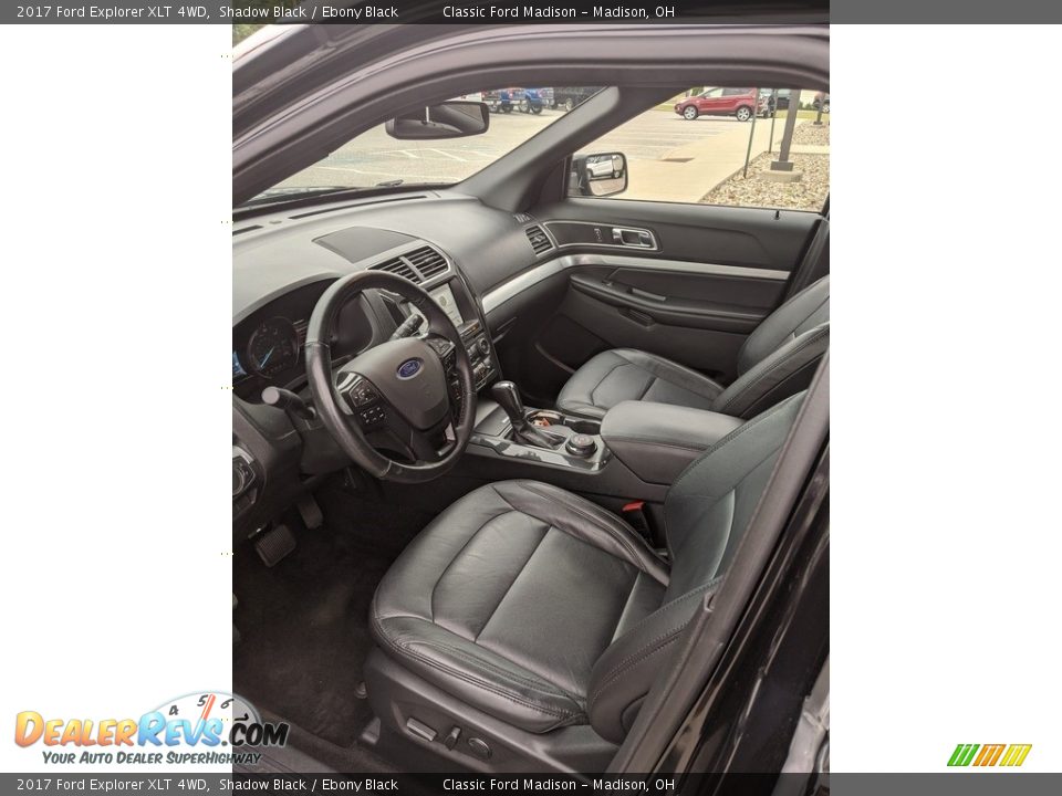 2017 Ford Explorer XLT 4WD Shadow Black / Ebony Black Photo #7