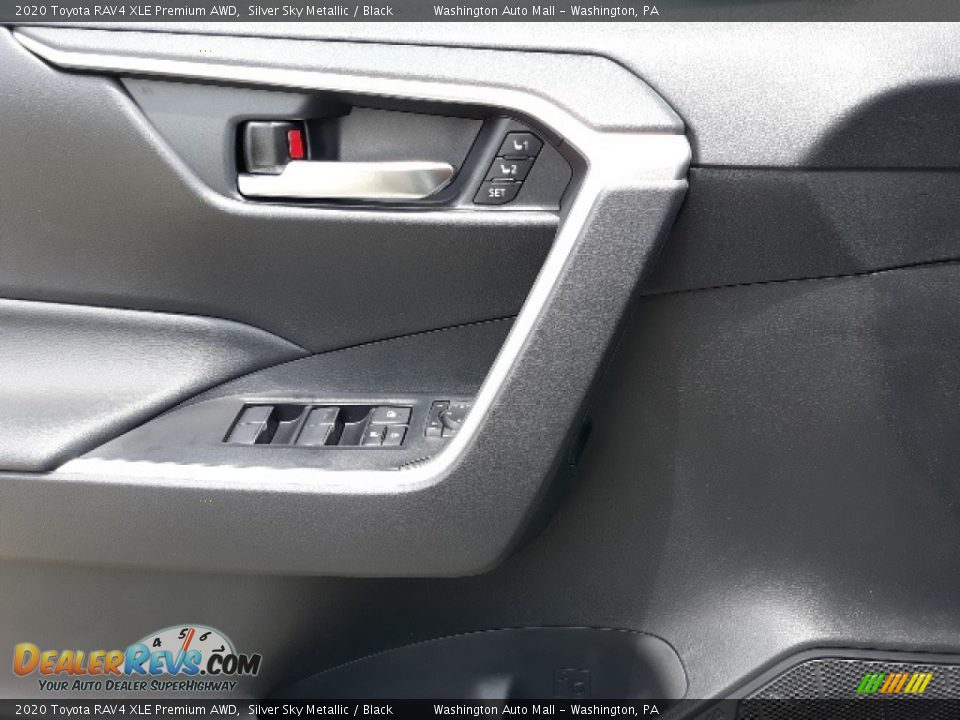 2020 Toyota RAV4 XLE Premium AWD Silver Sky Metallic / Black Photo #8