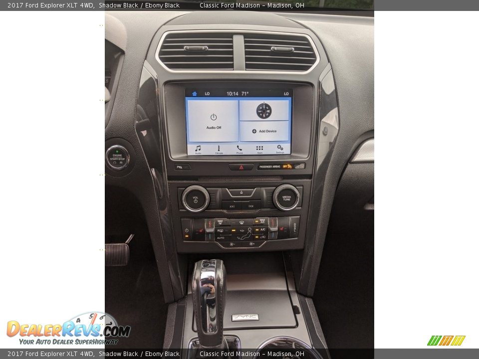 2017 Ford Explorer XLT 4WD Shadow Black / Ebony Black Photo #8