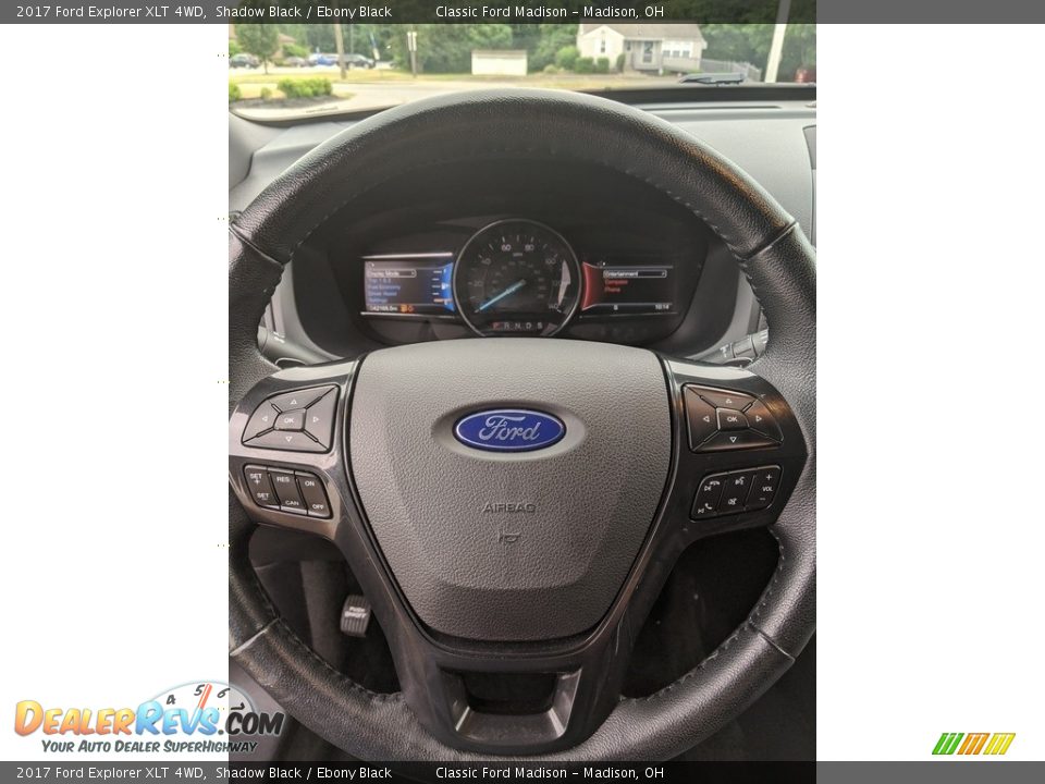 2017 Ford Explorer XLT 4WD Shadow Black / Ebony Black Photo #9