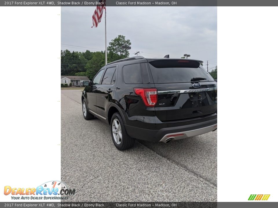 2017 Ford Explorer XLT 4WD Shadow Black / Ebony Black Photo #11