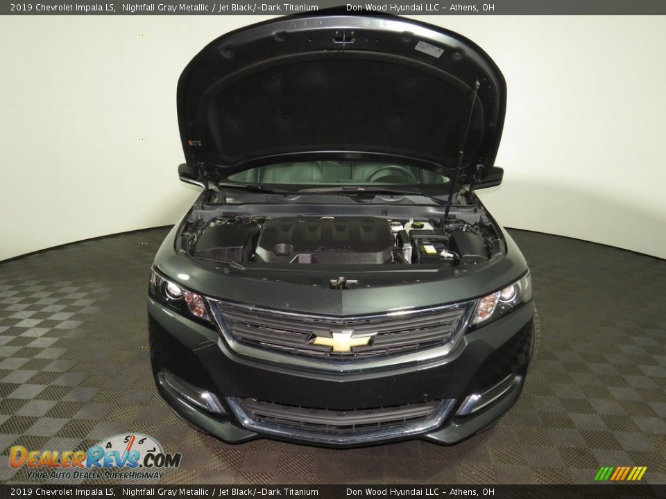 2019 Chevrolet Impala LS Nightfall Gray Metallic / Jet Black/­Dark Titanium Photo #5