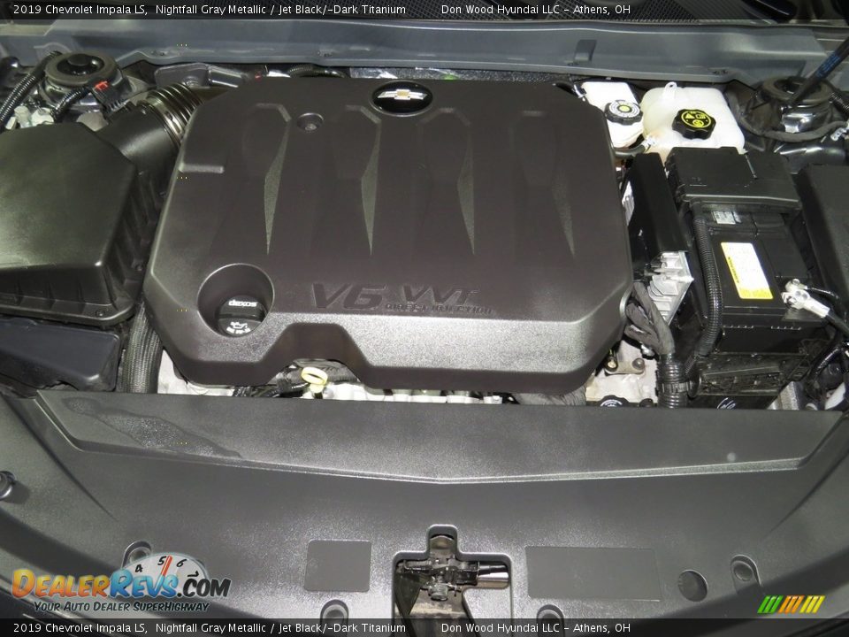 2019 Chevrolet Impala LS Nightfall Gray Metallic / Jet Black/­Dark Titanium Photo #6