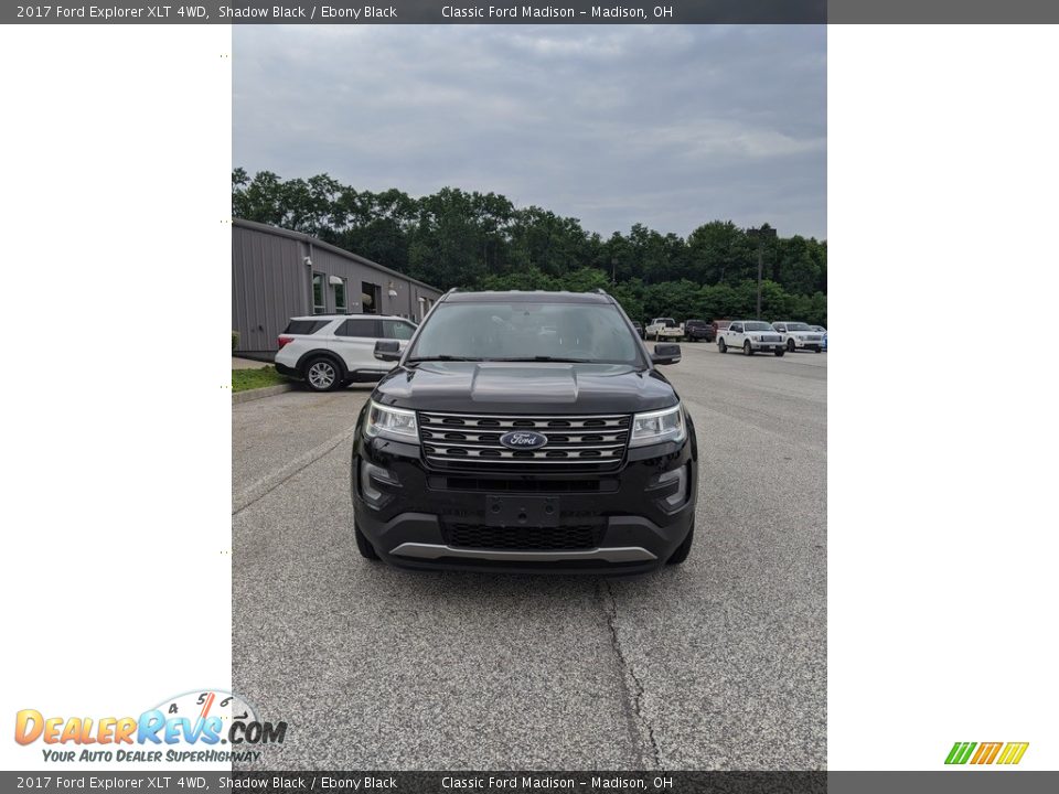 2017 Ford Explorer XLT 4WD Shadow Black / Ebony Black Photo #16