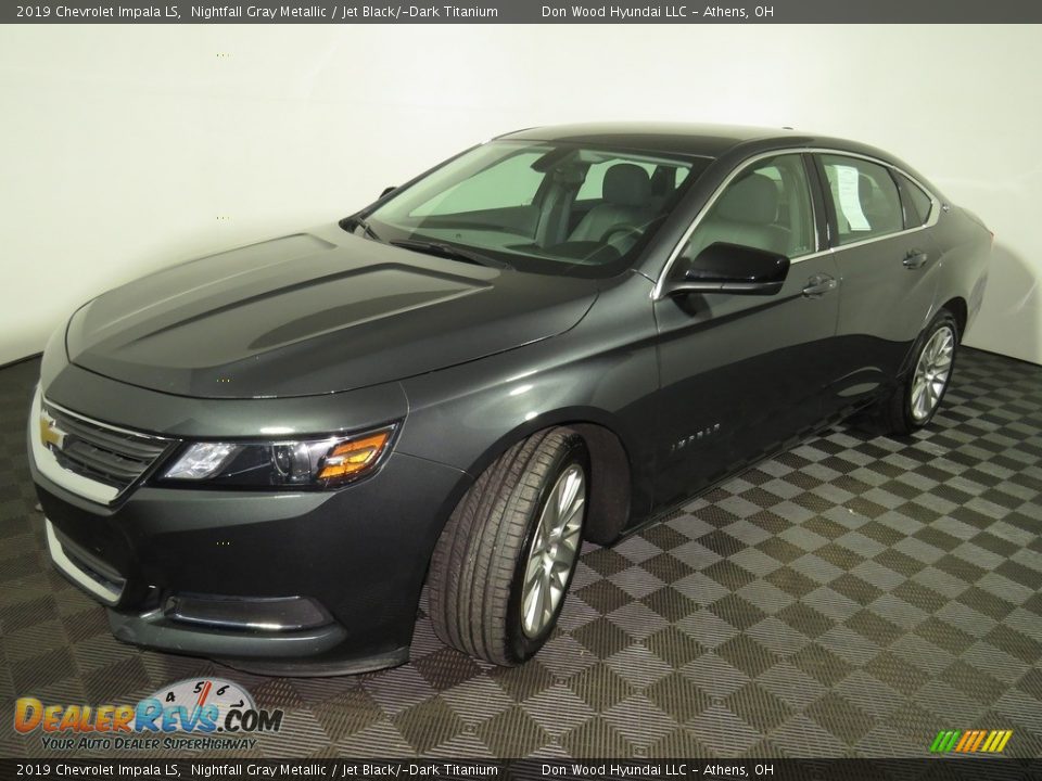 2019 Chevrolet Impala LS Nightfall Gray Metallic / Jet Black/­Dark Titanium Photo #7