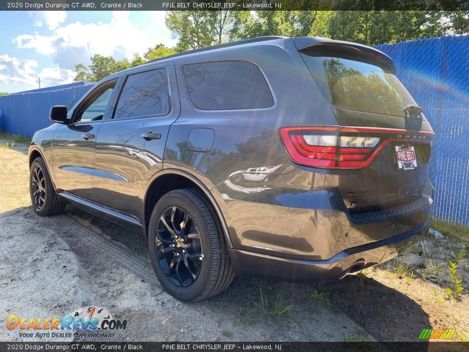 2020 Dodge Durango GT AWD Granite / Black Photo #5