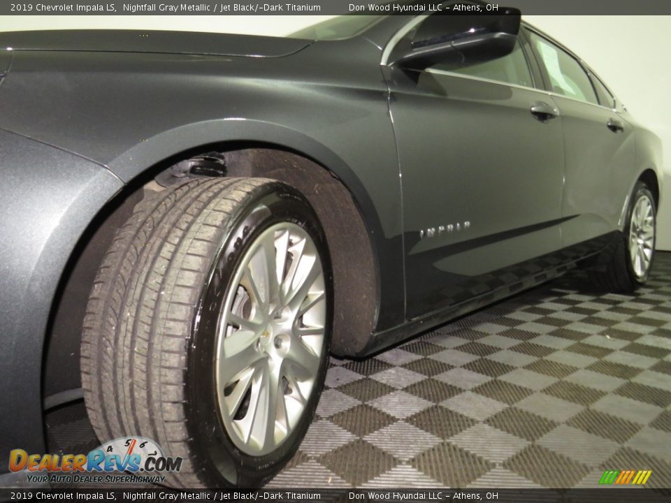 2019 Chevrolet Impala LS Nightfall Gray Metallic / Jet Black/­Dark Titanium Photo #8