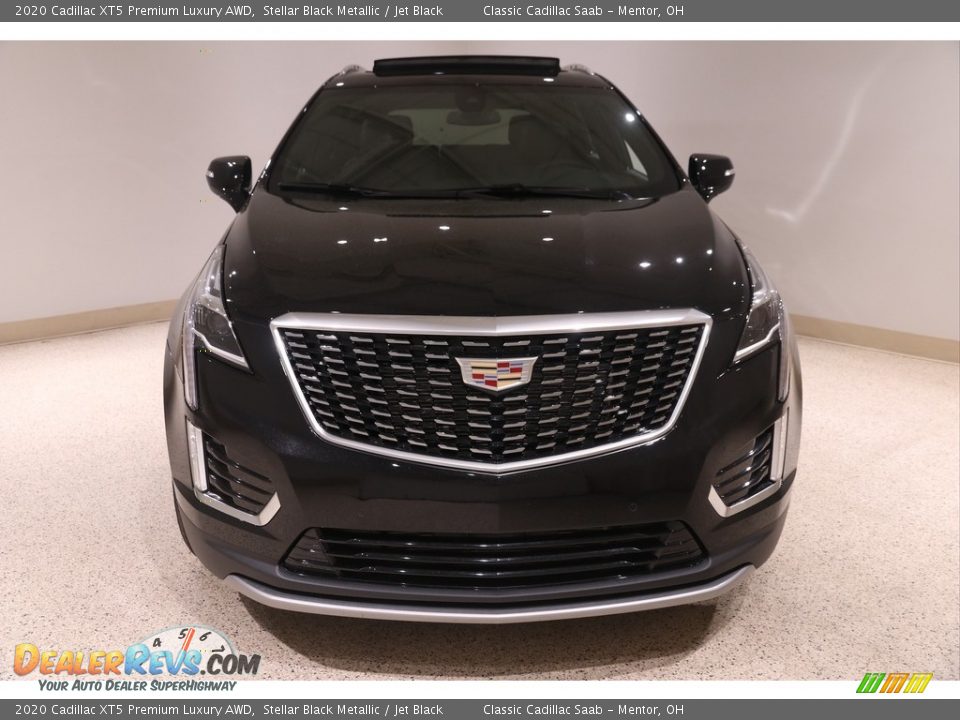 2020 Cadillac XT5 Premium Luxury AWD Stellar Black Metallic / Jet Black Photo #2