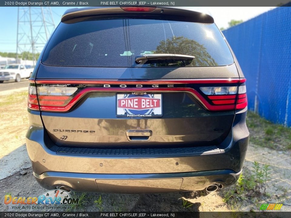 2020 Dodge Durango GT AWD Granite / Black Photo #6