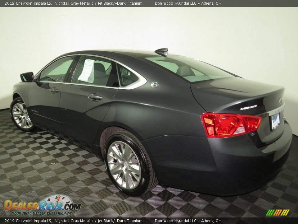 2019 Chevrolet Impala LS Nightfall Gray Metallic / Jet Black/­Dark Titanium Photo #9