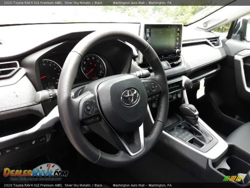 2020 Toyota RAV4 XLE Premium AWD Silver Sky Metallic / Black Photo #19