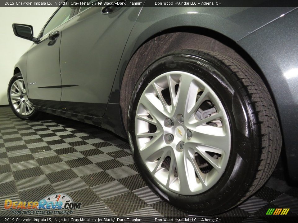 2019 Chevrolet Impala LS Nightfall Gray Metallic / Jet Black/­Dark Titanium Photo #10