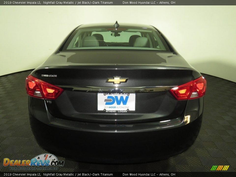 2019 Chevrolet Impala LS Nightfall Gray Metallic / Jet Black/­Dark Titanium Photo #11