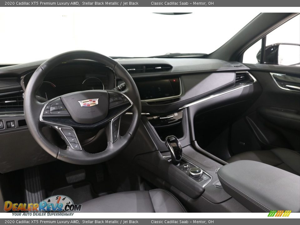 2020 Cadillac XT5 Premium Luxury AWD Stellar Black Metallic / Jet Black Photo #6