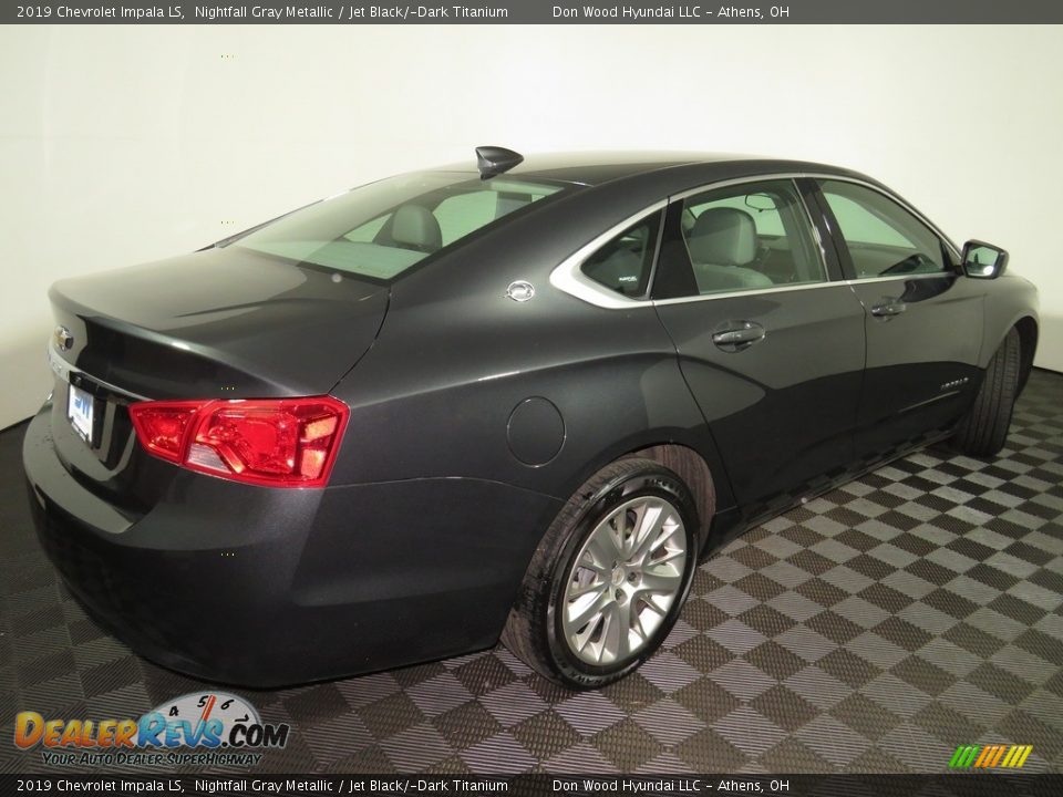 2019 Chevrolet Impala LS Nightfall Gray Metallic / Jet Black/­Dark Titanium Photo #14