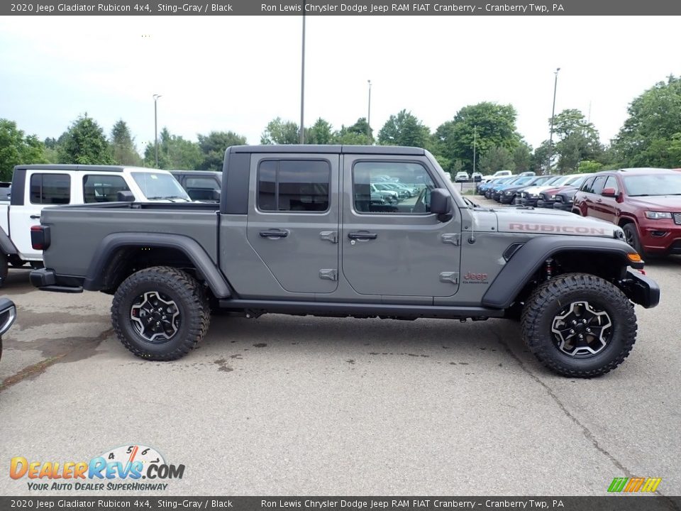 Sting-Gray 2020 Jeep Gladiator Rubicon 4x4 Photo #7