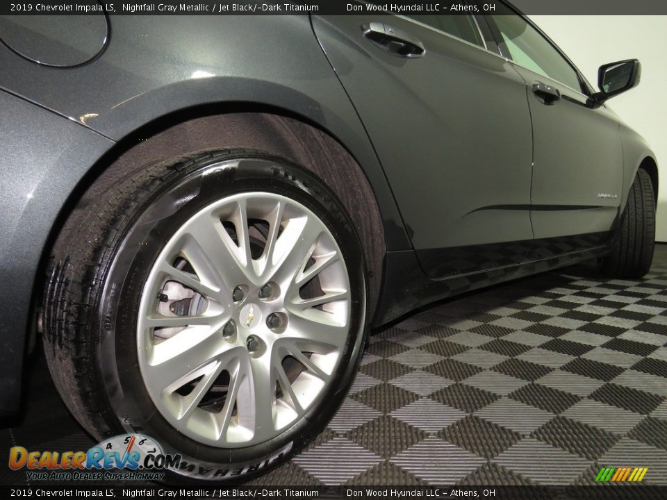 2019 Chevrolet Impala LS Nightfall Gray Metallic / Jet Black/­Dark Titanium Photo #15