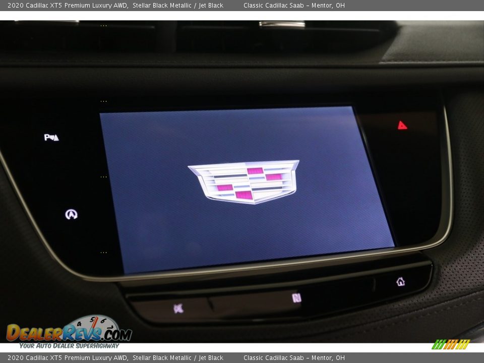 2020 Cadillac XT5 Premium Luxury AWD Stellar Black Metallic / Jet Black Photo #10