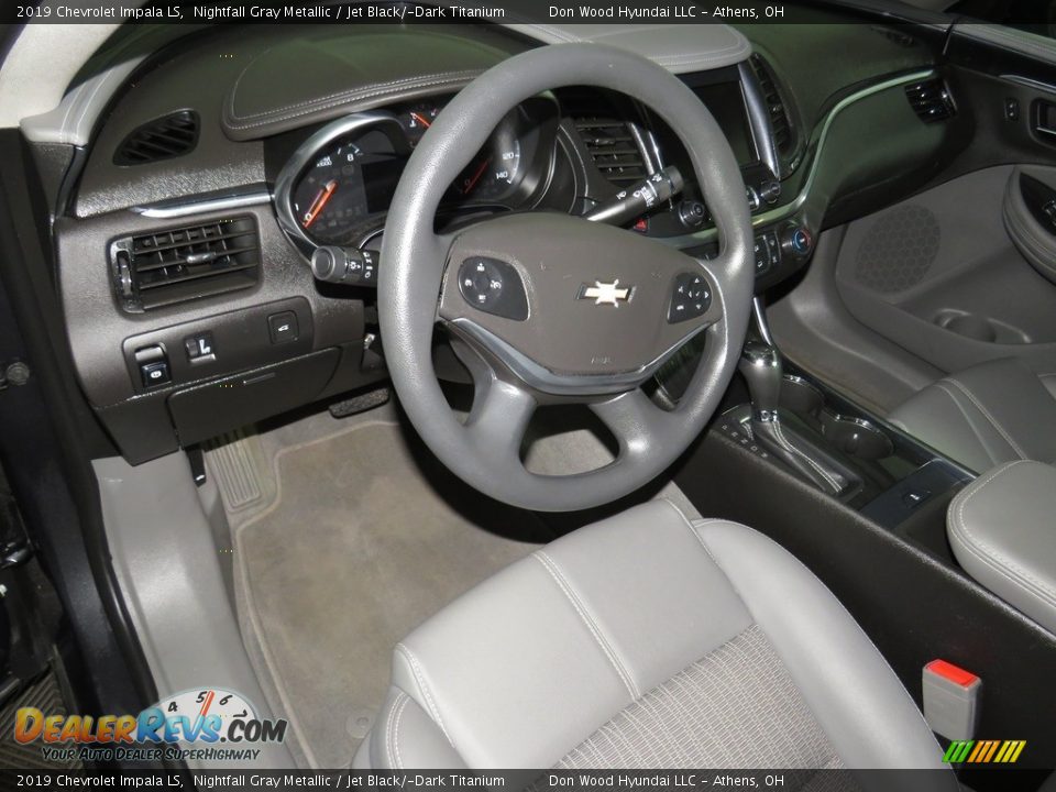 2019 Chevrolet Impala LS Nightfall Gray Metallic / Jet Black/­Dark Titanium Photo #18