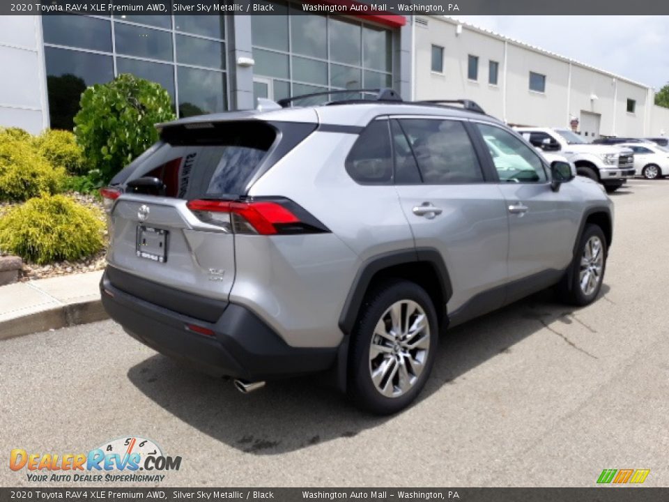 2020 Toyota RAV4 XLE Premium AWD Silver Sky Metallic / Black Photo #30