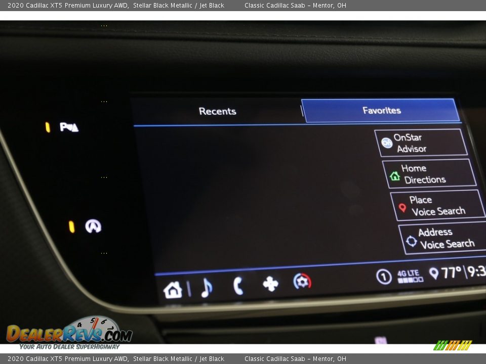2020 Cadillac XT5 Premium Luxury AWD Stellar Black Metallic / Jet Black Photo #15