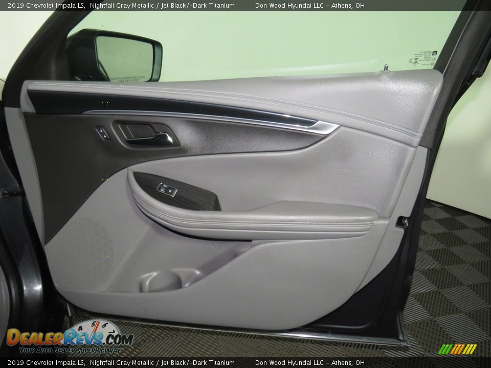 2019 Chevrolet Impala LS Nightfall Gray Metallic / Jet Black/­Dark Titanium Photo #24