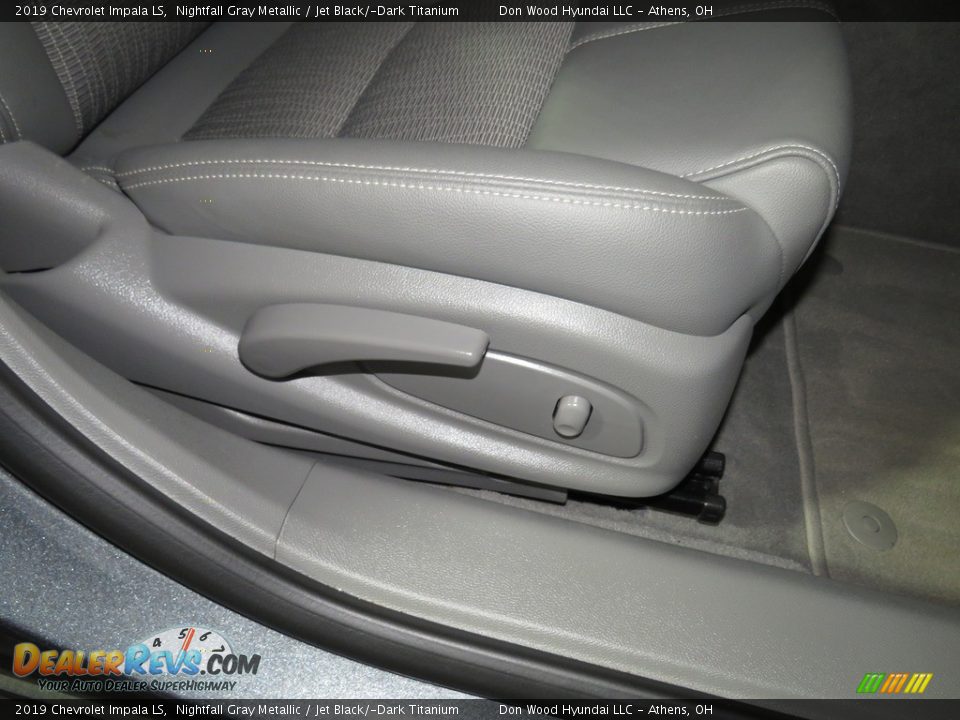 2019 Chevrolet Impala LS Nightfall Gray Metallic / Jet Black/­Dark Titanium Photo #25