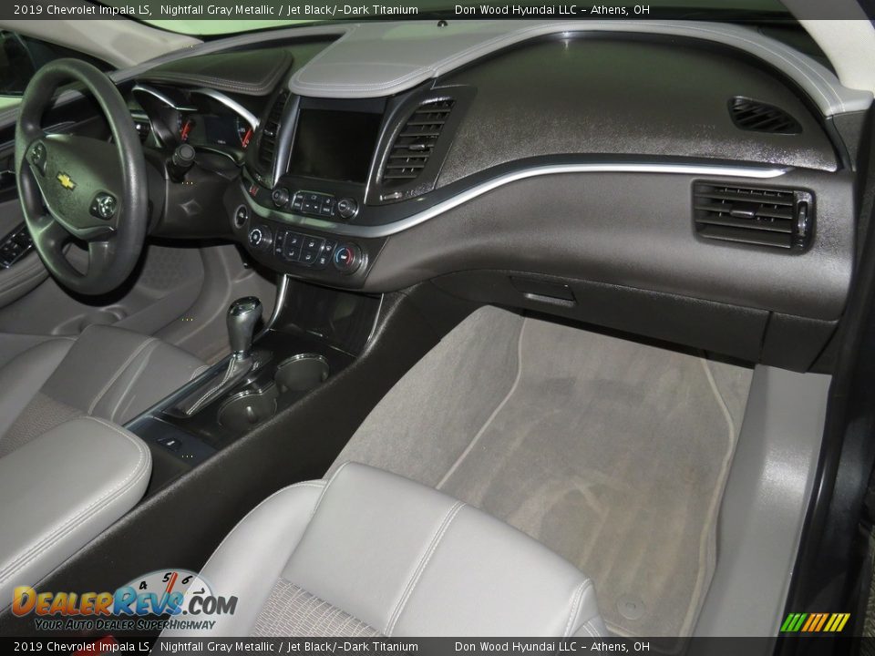 2019 Chevrolet Impala LS Nightfall Gray Metallic / Jet Black/­Dark Titanium Photo #26